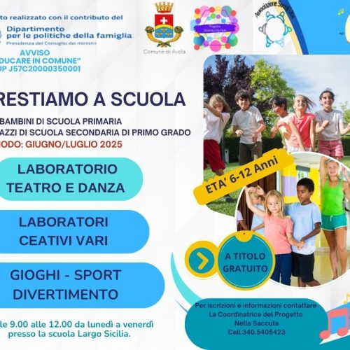 “GRESTIAMO INSIME” – Un’estate di danza, gioco e inclusione per bambini e ragazzi