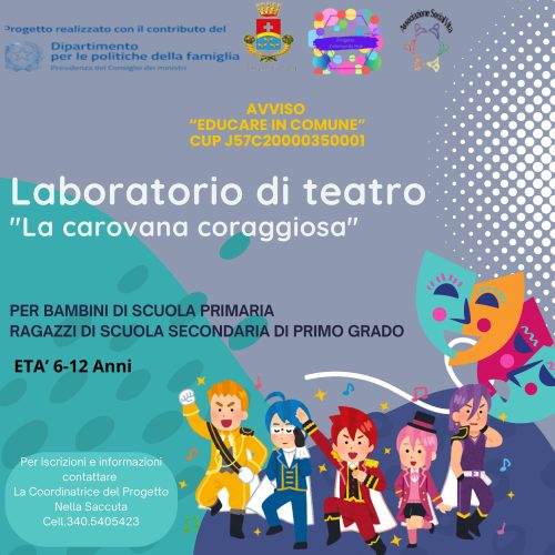 Laboratorio di Teatro – La Carovana Coraggiosa